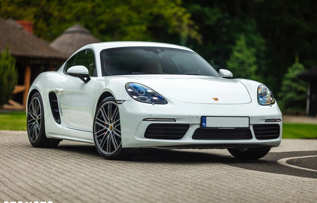 Porsche 718 Cayman cena 355000 przebieg: 15000, rok produkcji 2018 z Pruszcz Gdański małe 742